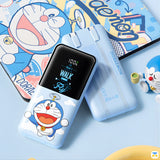 ROCK Doraemon 10000mAh PD Fast Charging Power Bank with Built-in Cables