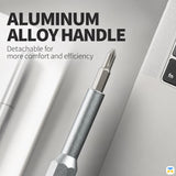 ALUMINUM ALLOY HANDLE - 24-in-1 Screwdriver Set - Portable Full Set