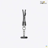 60W USB-C to USB-C Data Cable & Phone Lanyard for Anti-Theft & Lightweight