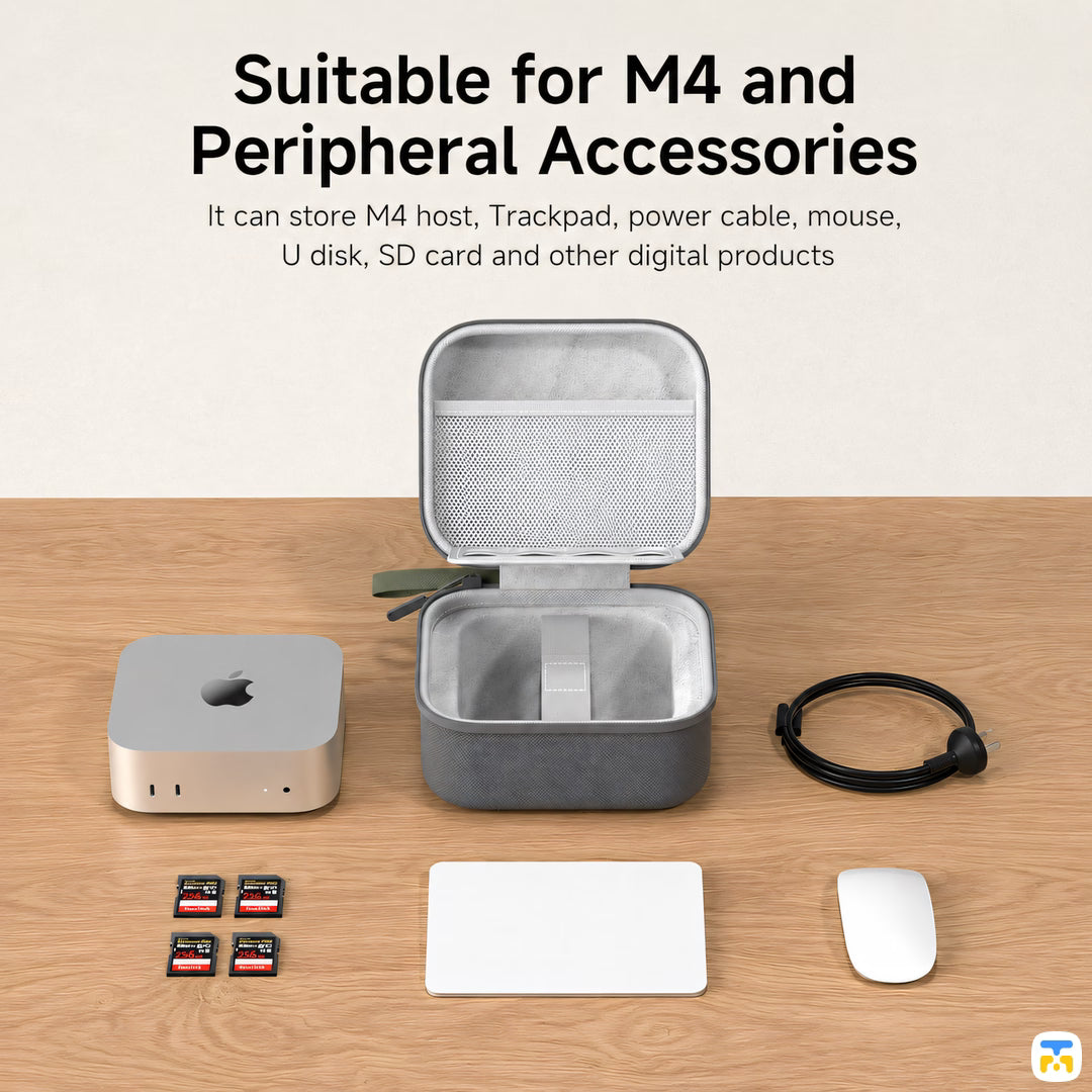 Suitable for M4 and Peripheral Accessories -HAGiBiS Electronic Organizer for Mac Mini M4
