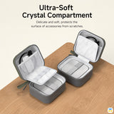 Ultra-Soft Crystal Compartment - HAGiBiS Electronic Organizer for Mac Mini M4