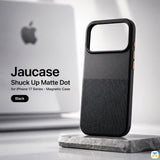 Jaucase Shuck Up Matte Dot for iPhone 17 Series - Magnetic Case