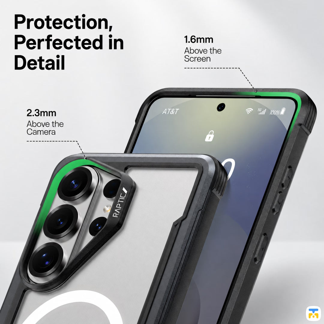 Protection, Perfected in Detail - RAPTIC for Samsung S26 Series Shield Classic Magnetic Case