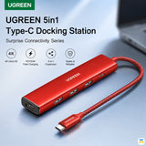 UGREEN 5in1 Type-C Docking Station - Surprise Connectivity Series