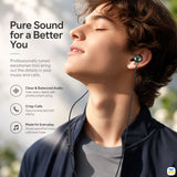 Pure Sound
for a Better
You - ACEFAST 3.5mm In-Ear Wired Earphones with Mic