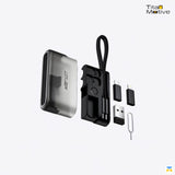 ACEFAST Multi-Function Travel Set (Cable+Stand+SIM Ejector+Card Slot)