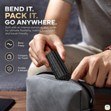 BEND IT.
PACK IT.
GO ANYWHERE - ACEFAST Multi-Mode Flexible Silicone Desktop Stand