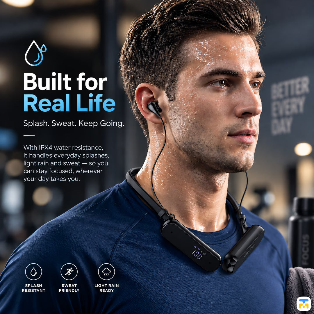 Built for
Real Life - ACEFAST N13 Wireless Earphones with Display & 200 Hours Battery-Life