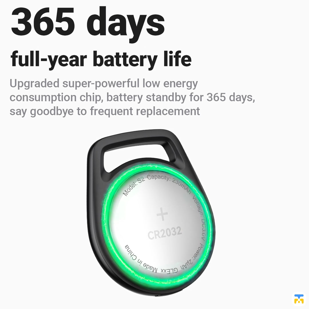365 days
full-year battery life - ACEFAST S2 Find Hub and Find My Locator (Android & iOS)
