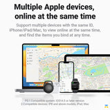 Multiple Apple devices,
online at the same time - ACEFAST S2 Find Hub and Find My Locator (Android & iOS)