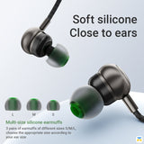 Soft silicone
Close to ears - ACEFAST USB-C In-Ear Wired Earphones with Mic