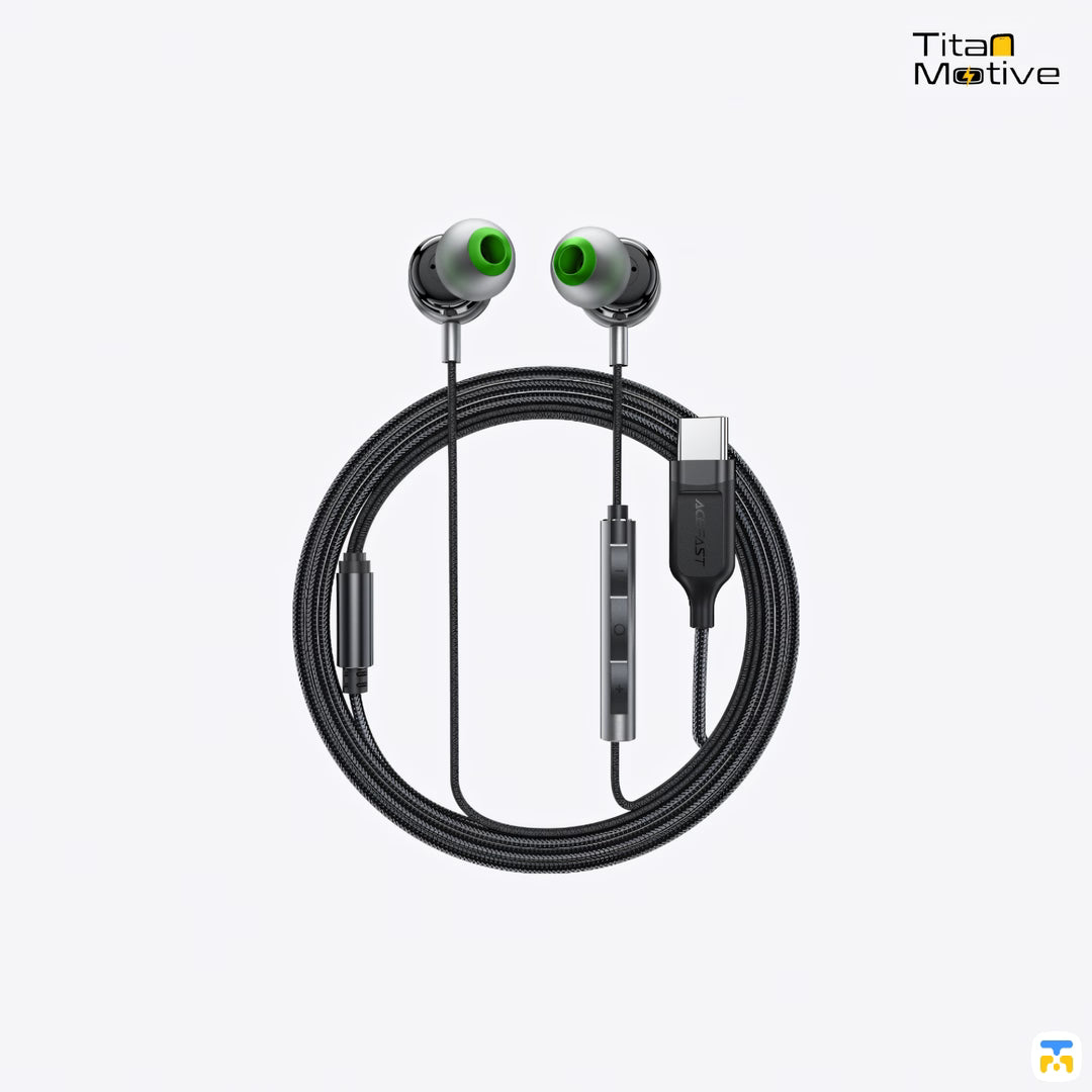 ACEFAST USB-C In-Ear Wired Earphones with Mic