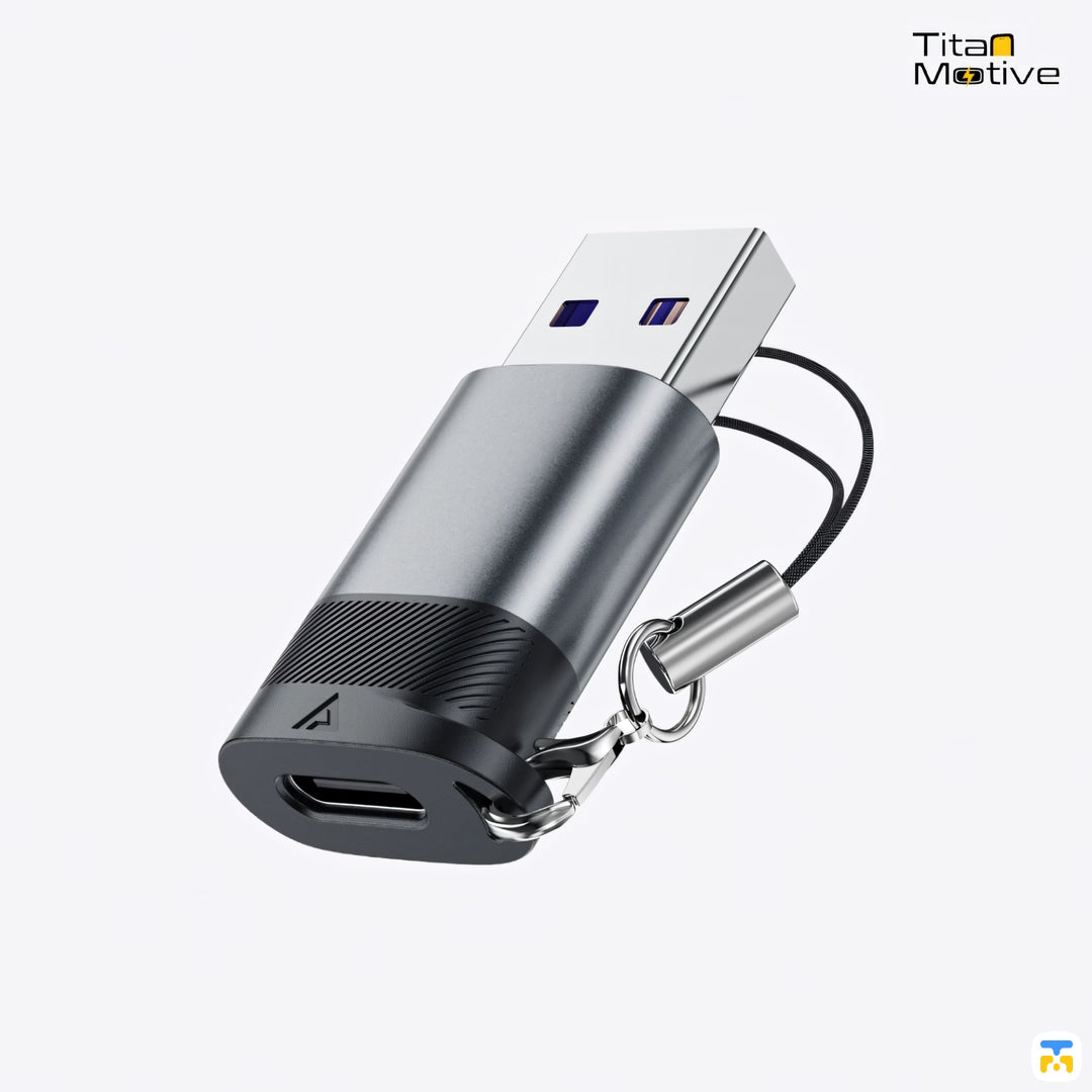 ACEFAST USB-C to USB-A Adapter - 27W Charge - 10G Data Transfer