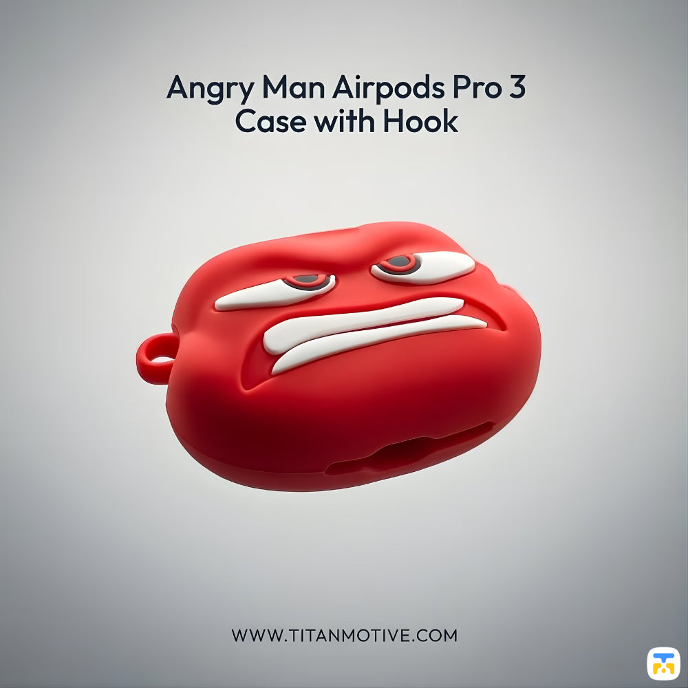 Angry Man Protective Case for AirPods Pro 3 – Durable and shockproof