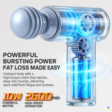 POWERFUL
BURSTING POWER
FAT LOSS MADE EASY - ANTA Mini Portable Massage Gun - Deep-Tissue, Neck, Shoulder, Back Massager