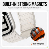 BUILT-IN STRONG MAGNETS - Apex Magnetic Apple Watch Strap for 38-49mm