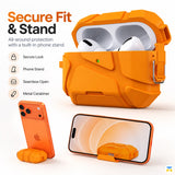 Secure Fit
& Stand - Apex Overland Protective AirPods Case