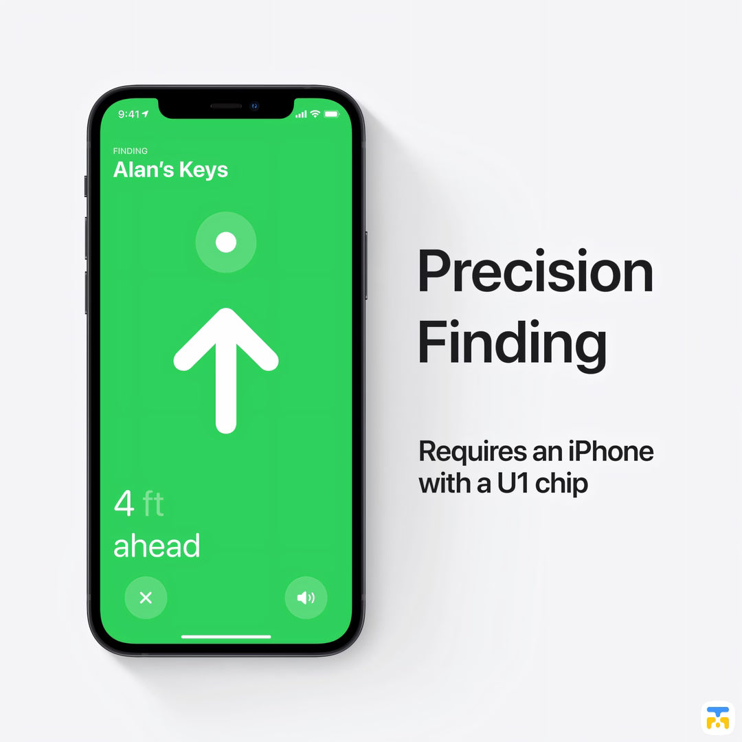 Apple AirTag (4 Pack) - Tracker for Keychain, Wallet, and More