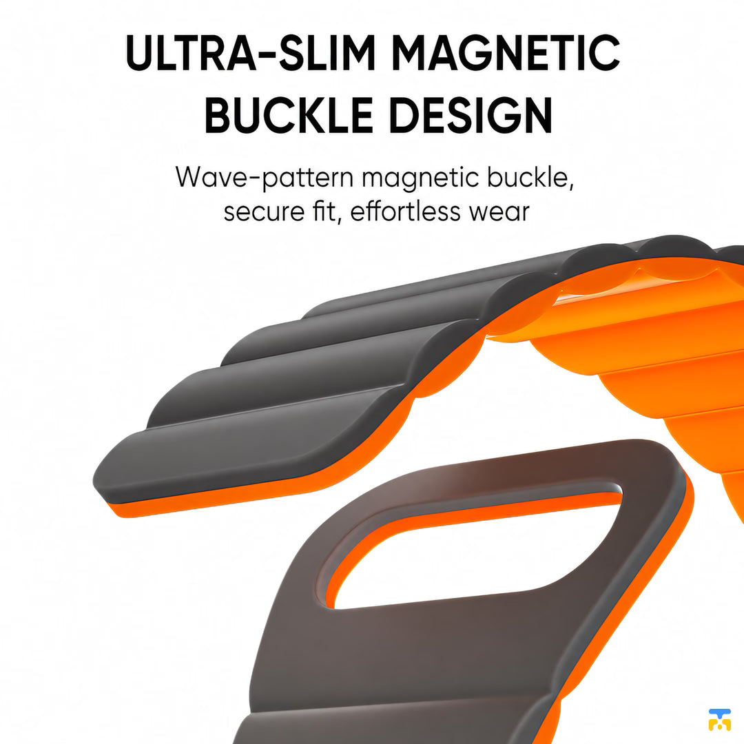 ULTRA-SLIM MAGNETIC&nbsp;BUCKLE - Apple Watch Magnetic Sport Loop Band - CangHua