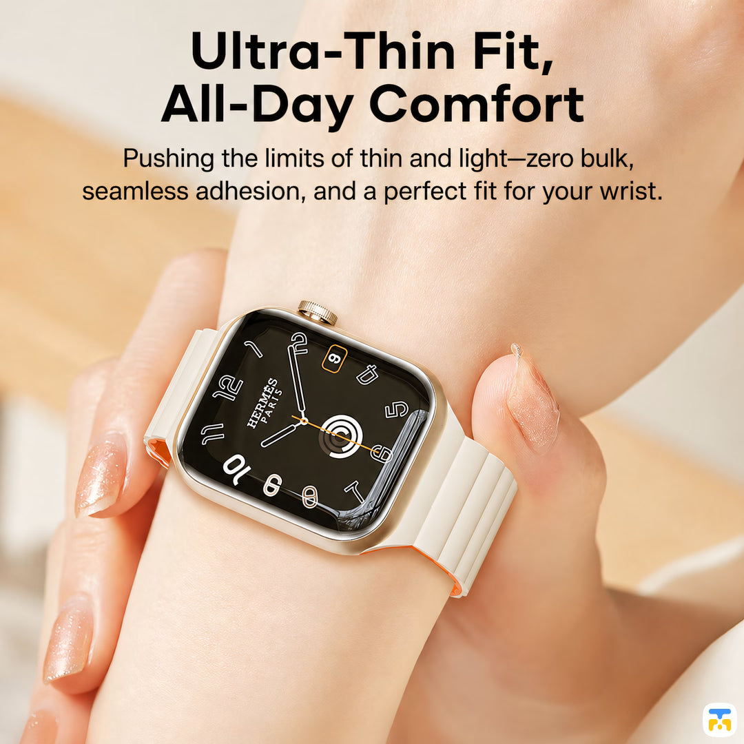 Ultra-Thin Fit, All-Day Comfort - Apple Watch Magnetic Sport Loop Band - CangHua