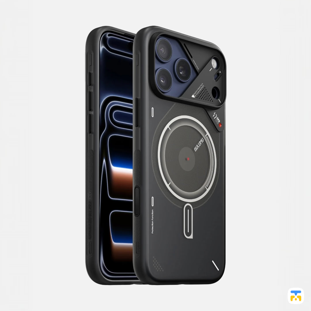 AULUMU for iPhone 17 Series A17 Frosted Case - Subtle Glow-in-the-Dark