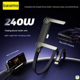 Basemo 240W Phone Stand USB-C Cable