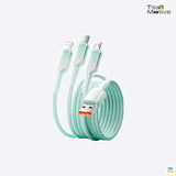 Basemo Magnetic 3-in-1 120W Fast Charging Cable 1.2 Meter