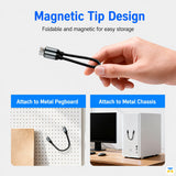 Magnetic Tip Design - Basemo Magnetic Short 27W Type-C to Lightning Cable 0.2 Meter