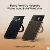Benks ArmorGo Magnetic Wallet Stand Build With Kevlar