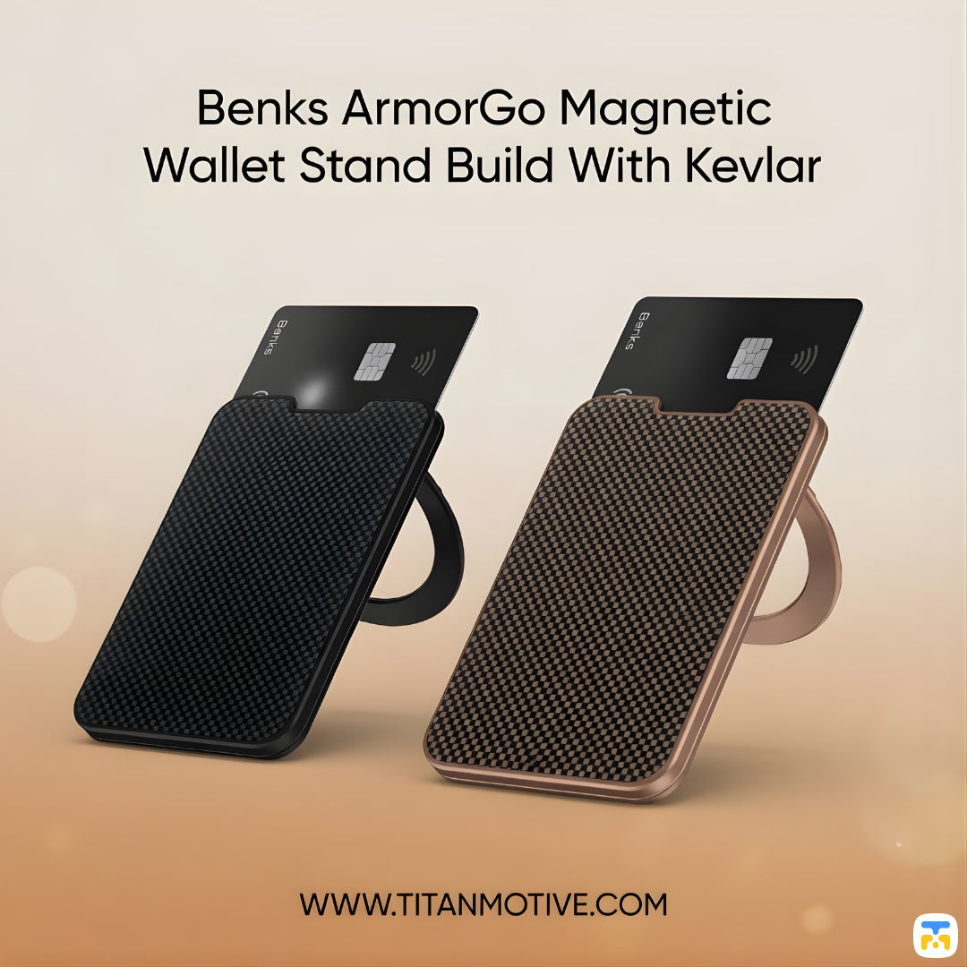 Benks ArmorGo Magnetic Wallet Stand Build With Kevlar