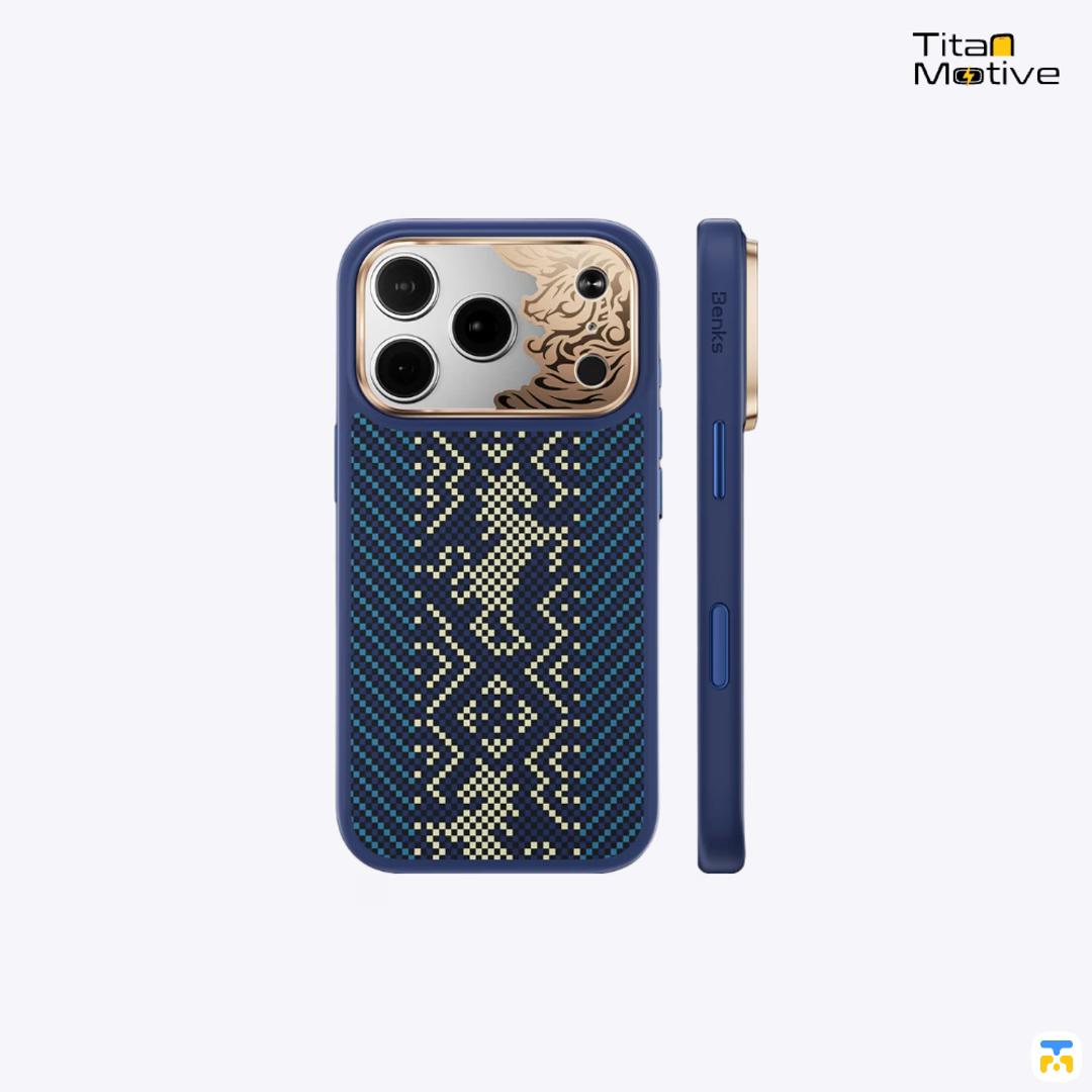Benks ArmorPro Knight Case built with Kevlar for iPhone 17/18 Series