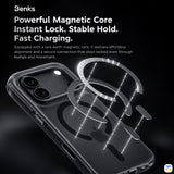 Powerful Magnetic Core
Instant Lock. Stable Hold.
Fast Charging. - Benks Essential Series Lucid Armor MagSafe Case for iPhone 17/18 Series
