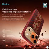 Full Protection Upgraded Impact Resistance - Benks for iPhone 17 Series ArmorPro Knight Case built with Kevlar