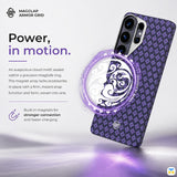 Power,
in motion - Benks for S26 Series ArmorGrid Air Case built with Kevlar
