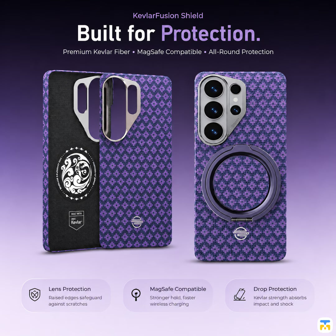 Built for Protection - Benks for S26 Series ArmorGrid Air Case built with Kevlar