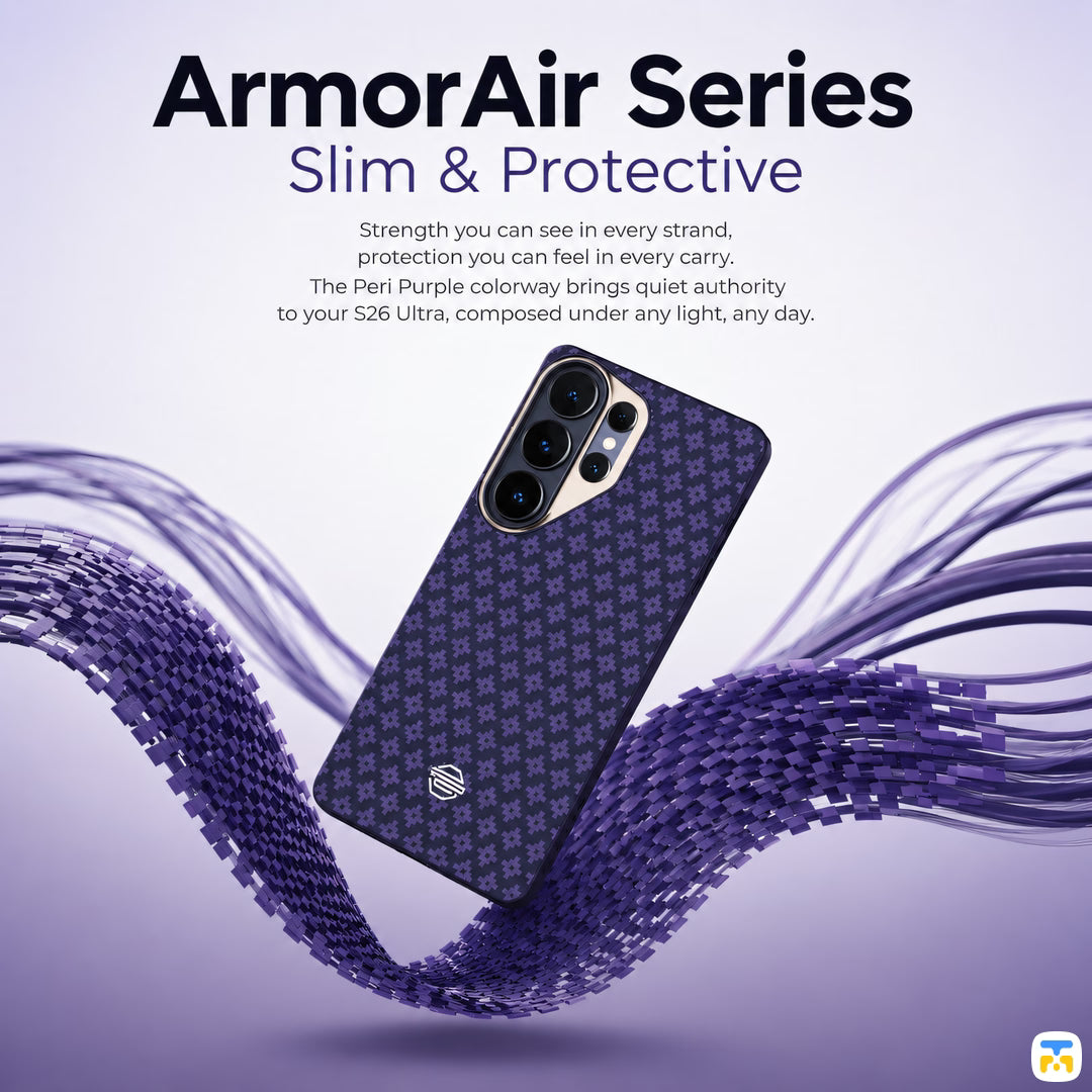 Benks for S26 Series ArmorGrid Air Case built with Kevlar