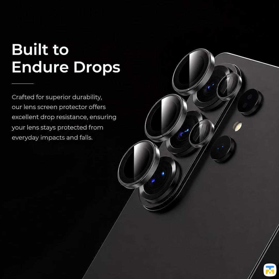 Built to
Endure Drops - Benks for S26 Series GlassWarrior Lens Protector