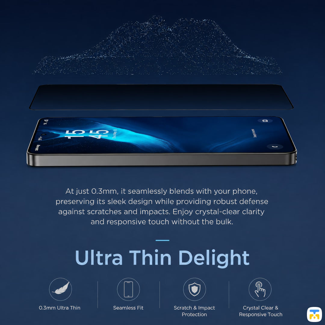 Ultra Thin Delight - Benks for S26 Series GlassWarrior Privacy Screen Protector