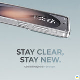 STAY CLEAR,
STAY NEW. - Benks for S26 Series Magnetic TPU Frame Crystal Phone Case