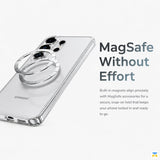 MagSafe Without Effort - Benks for S26 Series Magnetic TPU Frame Crystal Phone Case