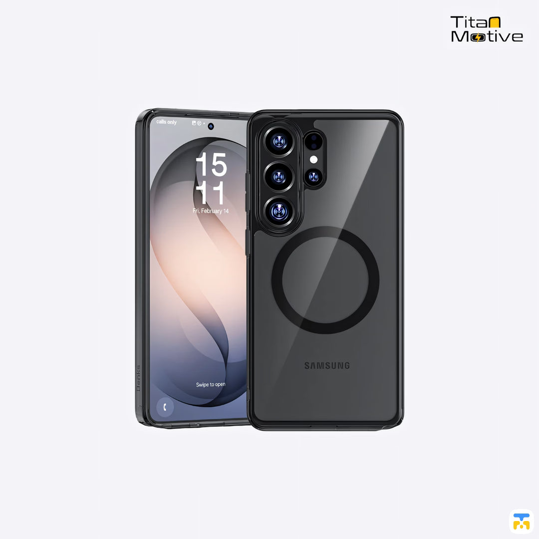 Benks for S26 Series Magnetic TPU Frame Crystal Phone Case