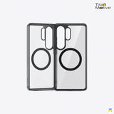 Benks for S26 Series Magnetic TPU Frame Crystal Phone Case - Black