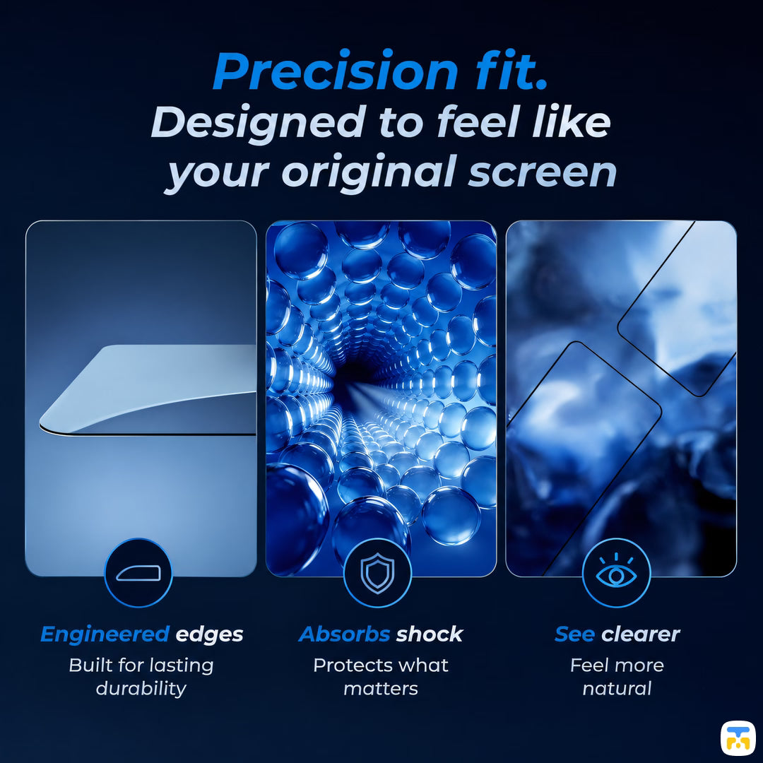 Precision fit.
Designed to feel like
your original screen - Benks for S26 Series OmniWarrior Screen Protector