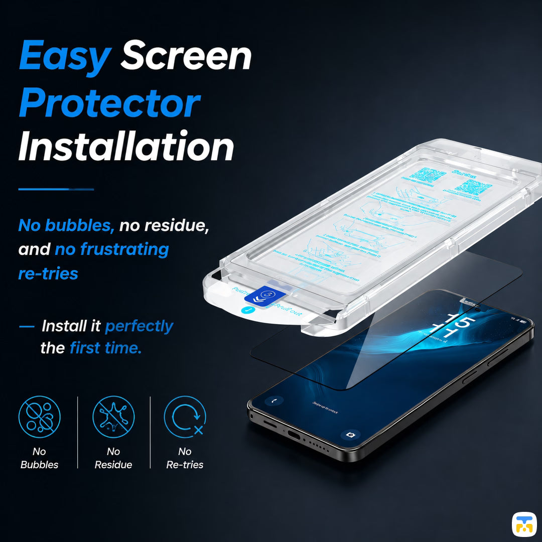 Easy Screen
Protector
Installation - Benks for S26 Series OmniWarrior Screen Protector