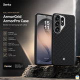 Benks for Samsung S26 Ultra ArmorGrid ArmorPro Case built with Kevlar