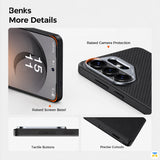 Raised Camera Protection - Benks for Samsung S26 Ultra ArmorPro 600D Case built with Kevlar