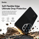 Soft Flexible Edge
Ultimate Drop Protection - Benks for Samsung S26 Ultra ArmorPro Montage Case built with Kevlar