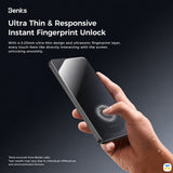 Ultra Thin & Responsive Instant Fingerprint Unlock - Benks for Samsung S26 Ultra Privacy Screen Protector - Ultra Shield
