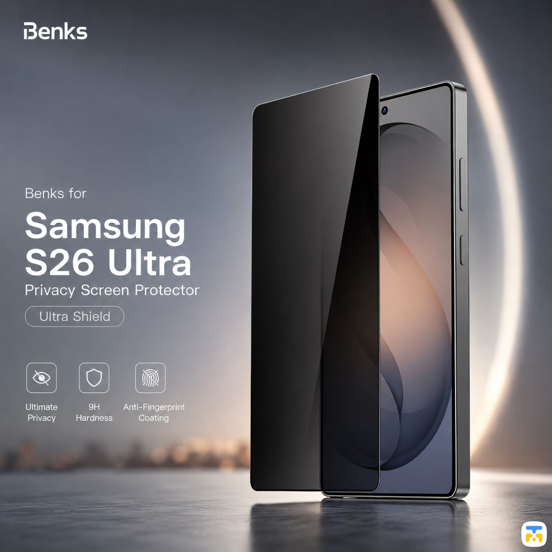 Benks for Samsung S26 Ultra Privacy Screen Protector - Ultra Shield