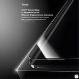 Cfull™ Curved Edge
1:1 Recreation of the
¡Phone's Original Screen Curvature - Benks GlassWarrior for iPhone 17/16 Pro - Sapphire Coating Screen Protector